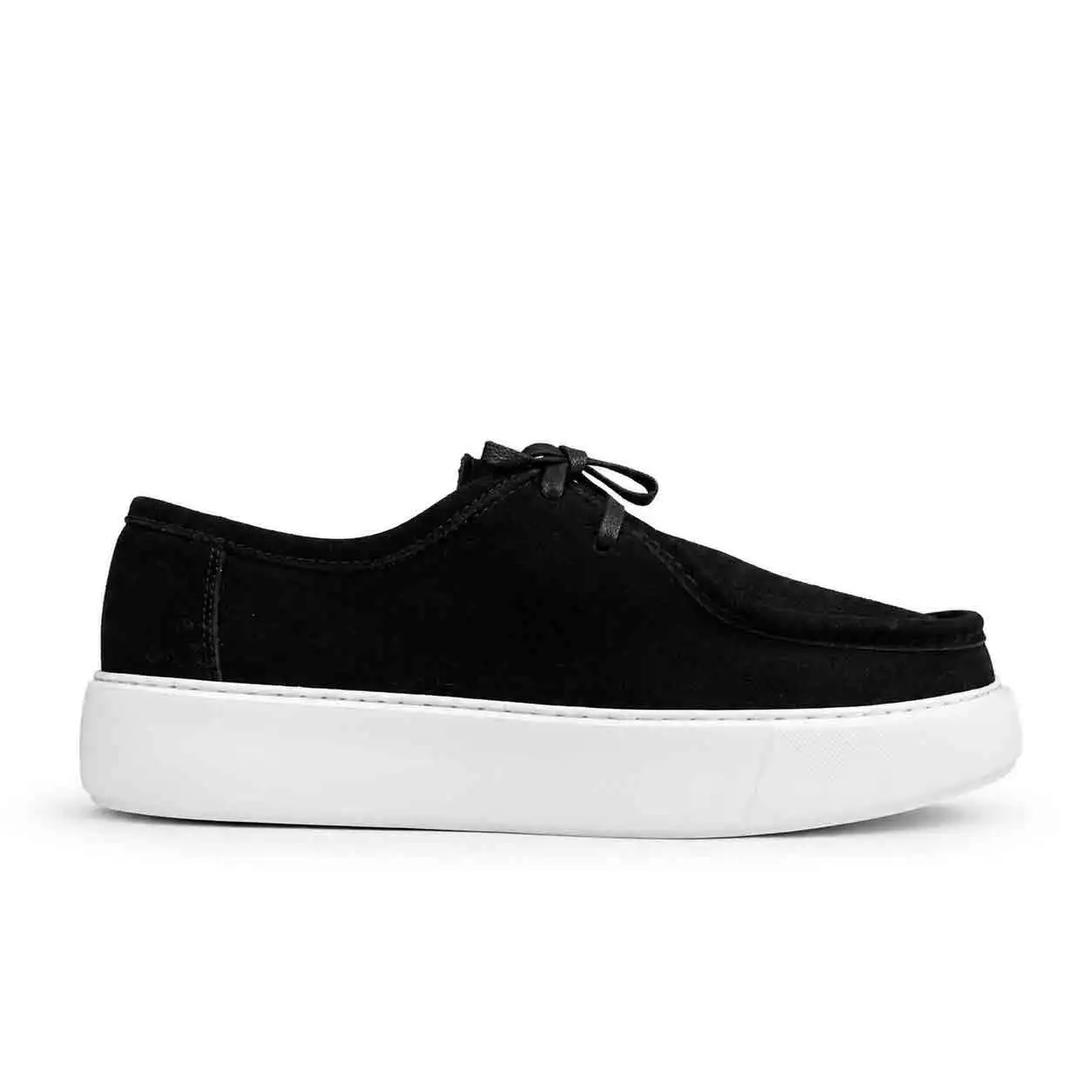 Basket pour homme 026 noir daim ...................  miniature